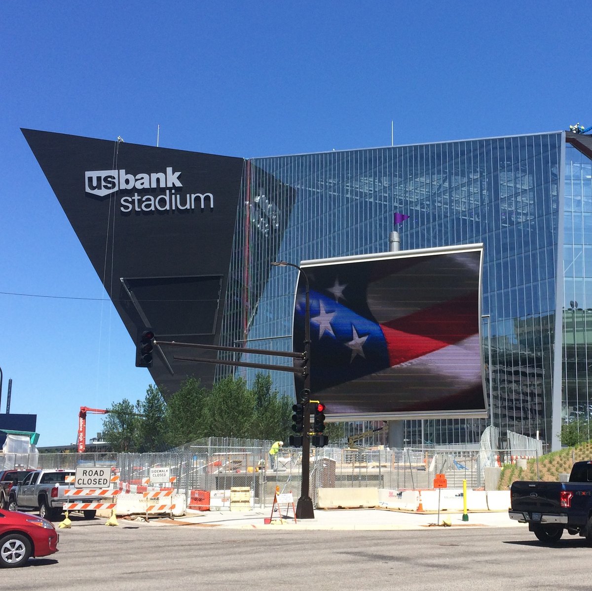 Vikings installing massive horn in new stadium