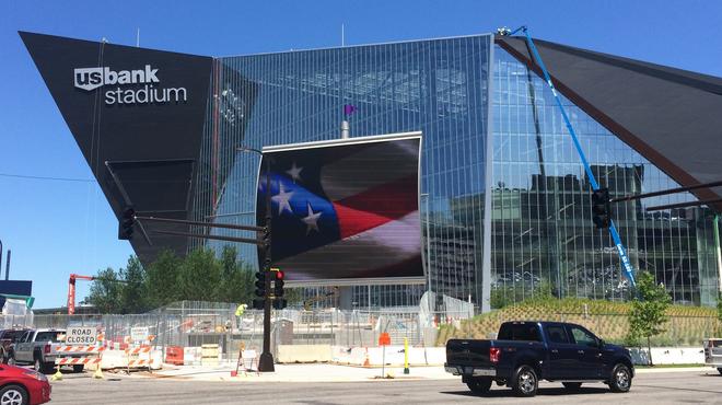 U.S. Bank Stadium Construction Complete, 2016-09-21