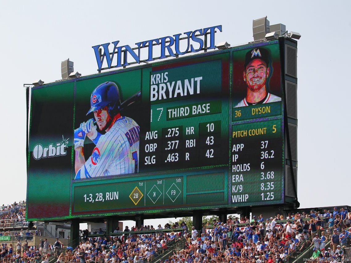 Cubs, city of Chicago agree on Wrigley Jumbotron - The San Diego