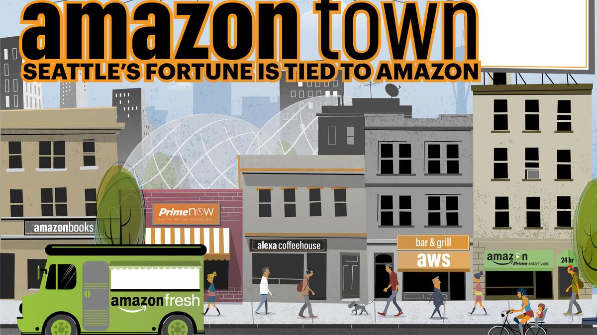 Amazontown How Seattle�s fortune is tied to Amazon�s