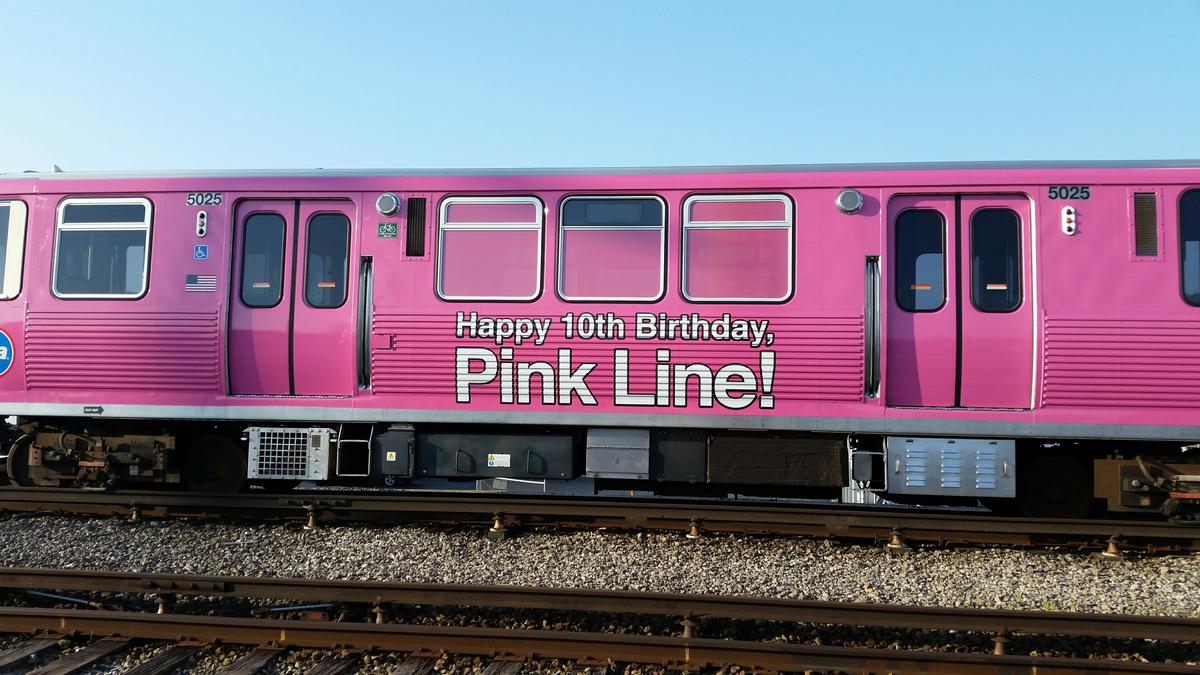 How the Chicago Transit Authority grew to love the color pink Chicago