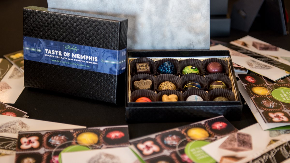 Phillip Ashley Chocolates makes "Taste of Memphis" chocolate set for