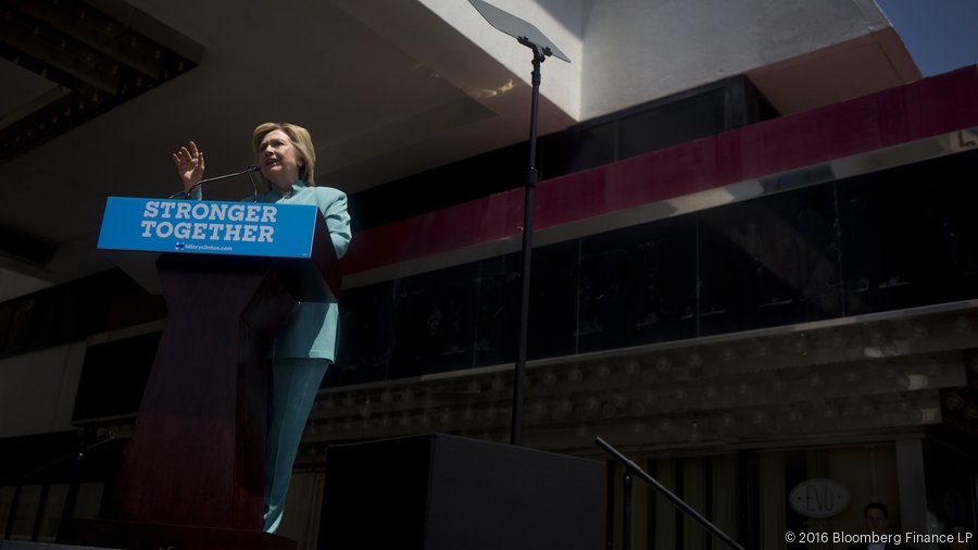 In Atlantic City, Clinton hammers Trump business record New York