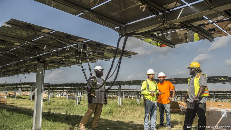 Roofless Community Solar Array