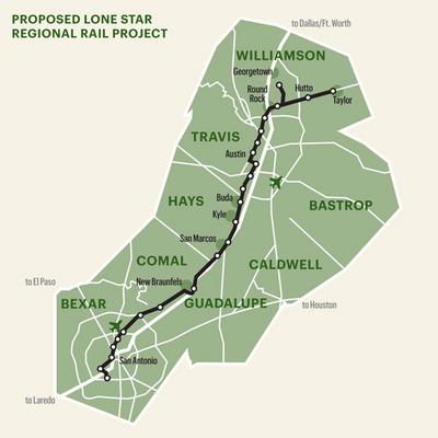 Austin considers funding for Lone Star Rail