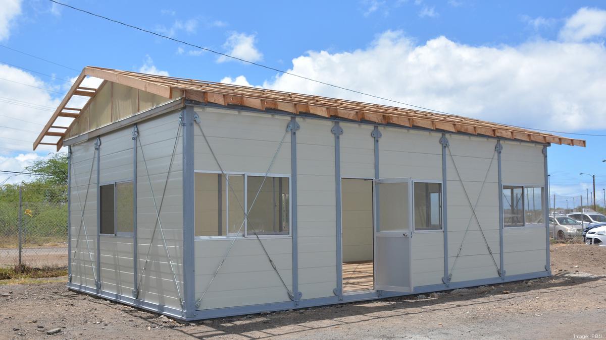 Hawaii businessman Duane Kurisu reveals model homes for homeless village project Pacific