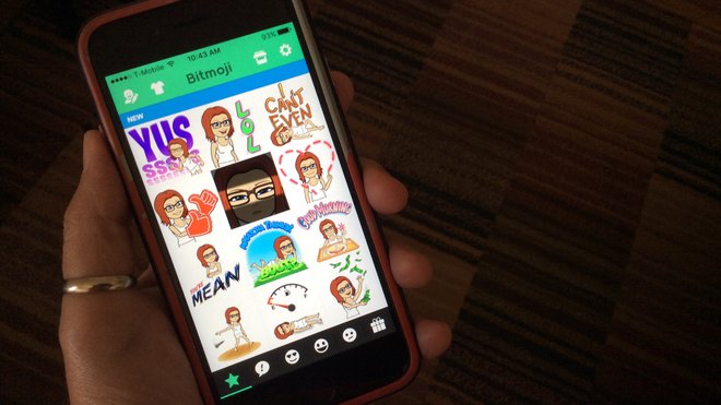 This week's David Pogue's Rated: App is on Bitmoji