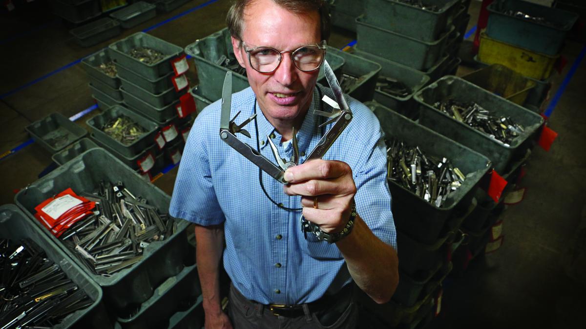 The Leatherman shows us how his iconic multi-tools are made (Photos) - Portland Business Journal