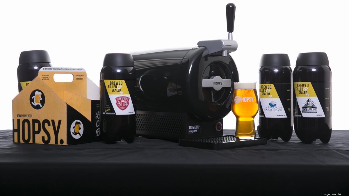 Craft beer delivery startup Hopsy adds home tap gadget service San