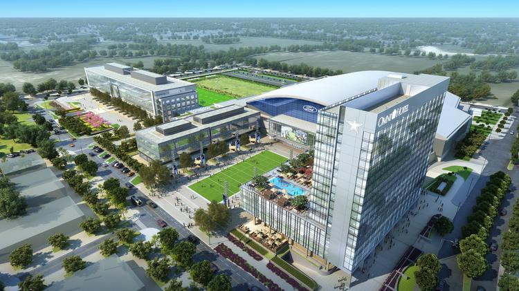 Luxury Omni Hotel At Cowboys Ancd Site In Frisco Reaches Skyward The Omni Hotel At Star In Frisco