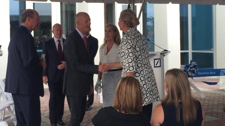 Deutsche Bank Celebrates Expansion Now Has Capacity For 2 800