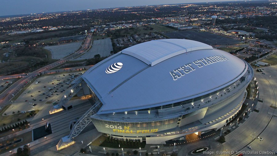 AT&T Stadium Aerial Panoramic Picture - Dallas, Texas