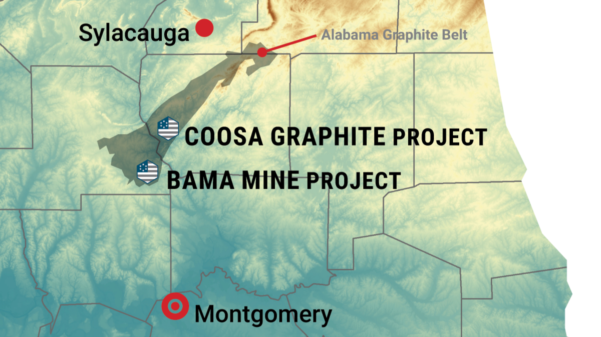 Alabama graphite mine could soon bring more than 75 jobs to Coosa