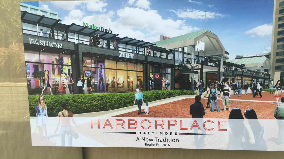 Inner Harbor to get overhaul with redo of the Pratt Street pavilion