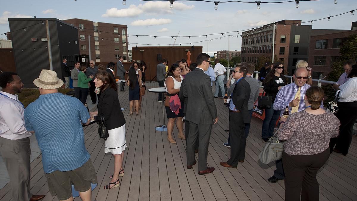 40 Under 40 alumni take over 88Nine Radio Milwaukee rooftop Slideshow