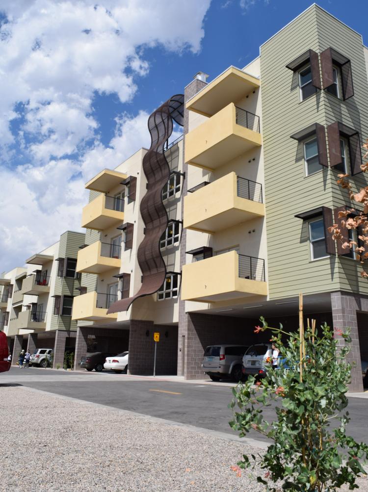 Cuatro in north Downtown by Greater Albuquerque Housing Partnership