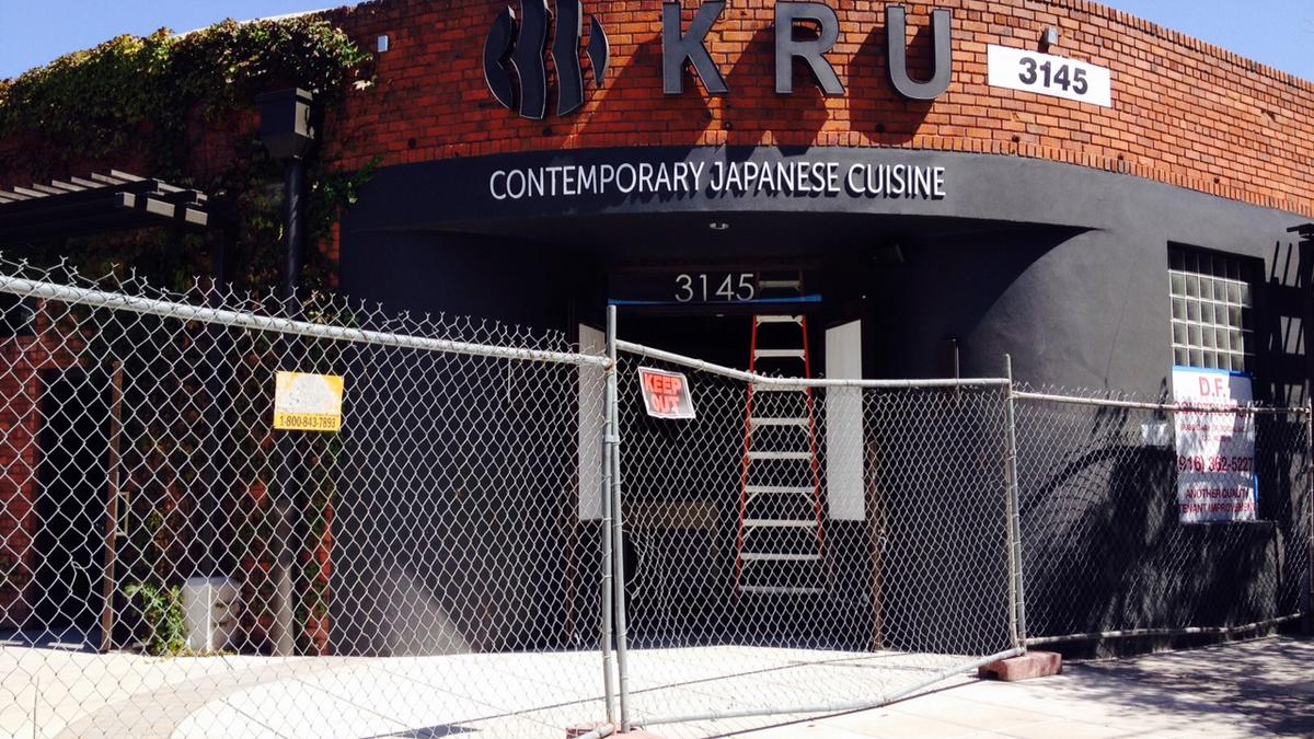 Kru Contemporary Japanese Cuisine in East Sacramento could include a
