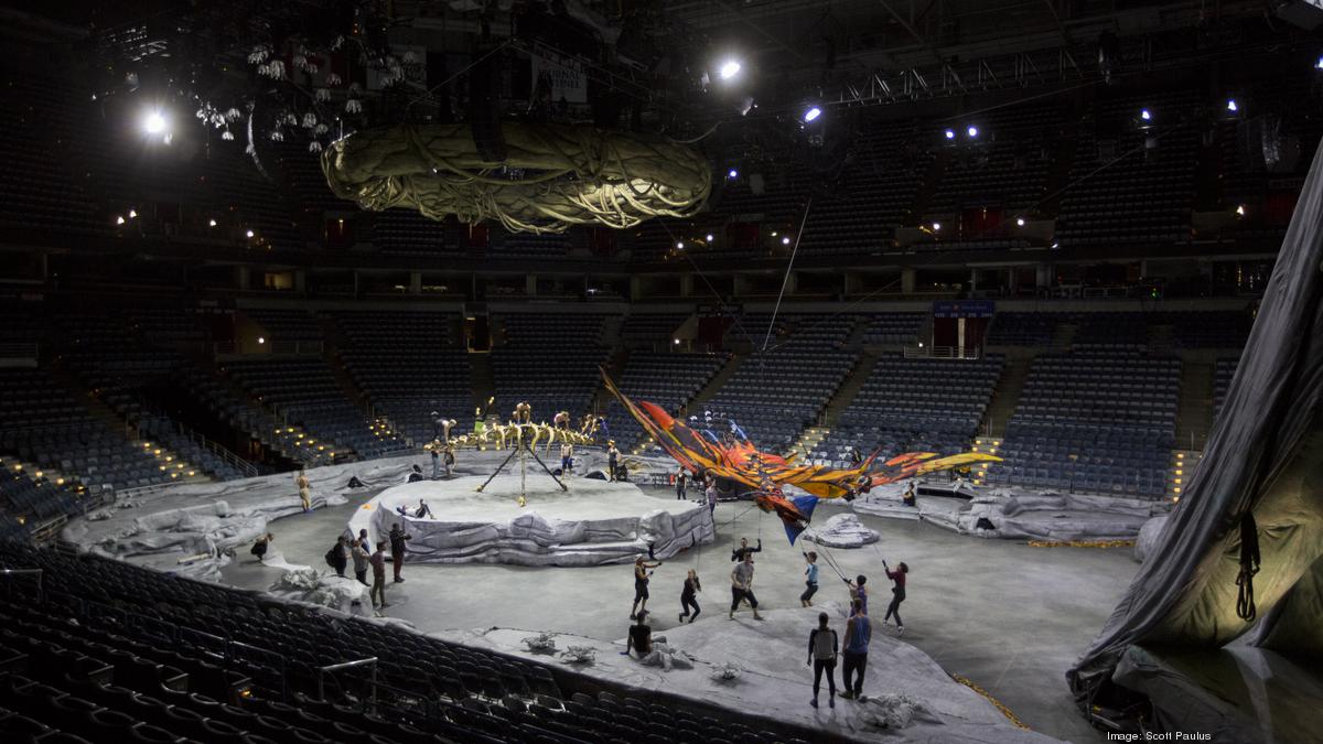 Behindthescenes at Cirque du Soleil's 'Toruk' show in Milwaukee