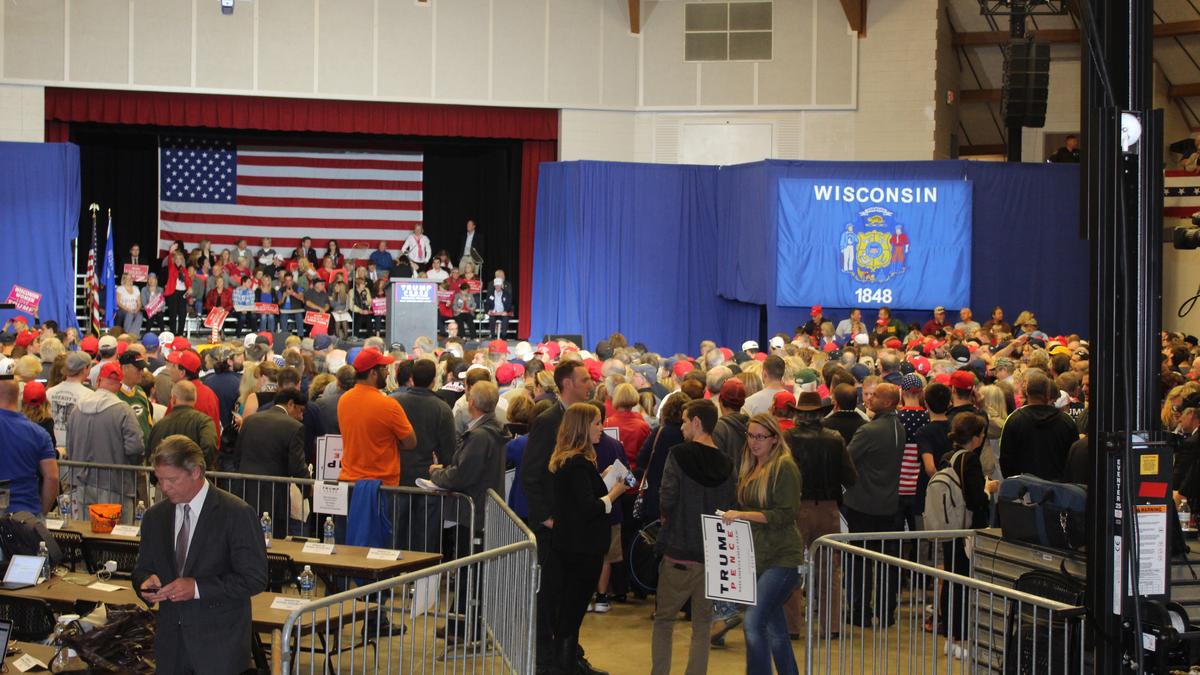 Trump draws big crowd to Waukesha County Expo Milwaukee Business Journal