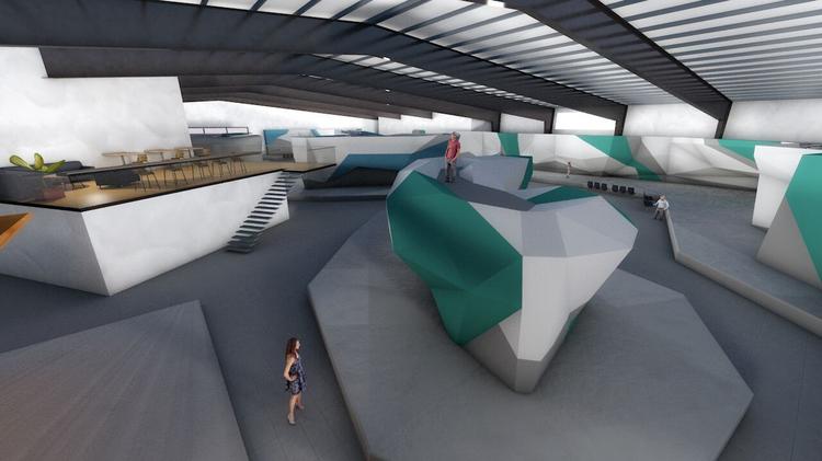 Momentum Indoor Climbing To Open Gym Near Houston S Washington Momentum Indoor Climbing Plans To Build Its Largest Gym Ever In A Retroed Warehouse On Washington