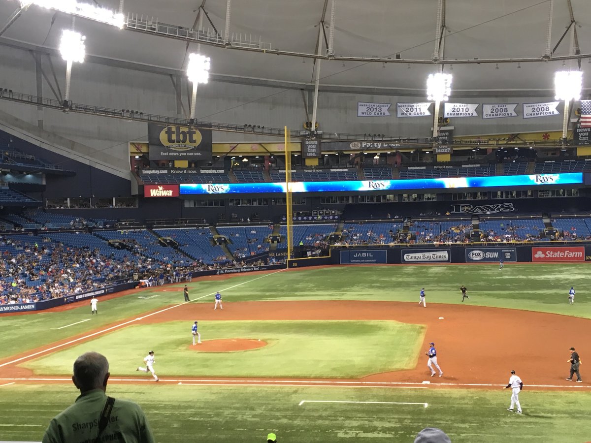 Tropicana Field  Today's Park Factors