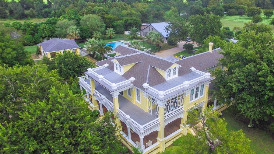 Taylor Mansion for sale with historic estate, event venue, private lake