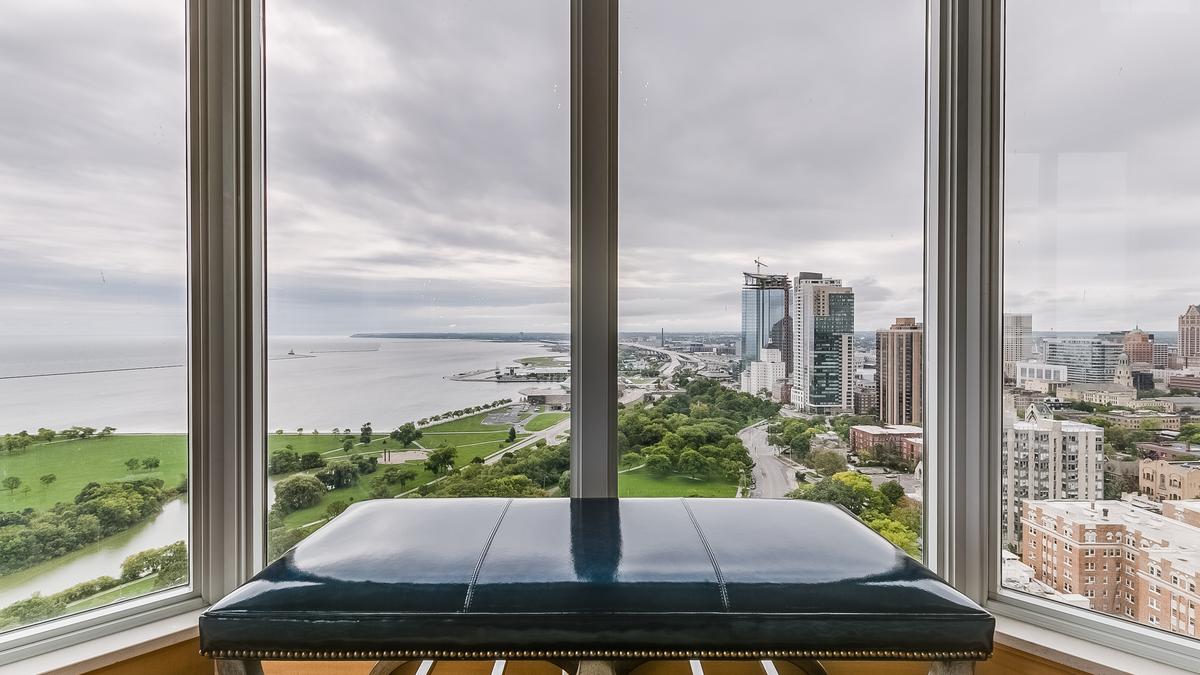 Open House 2.2 million downtown Milwaukee condo with quite a view