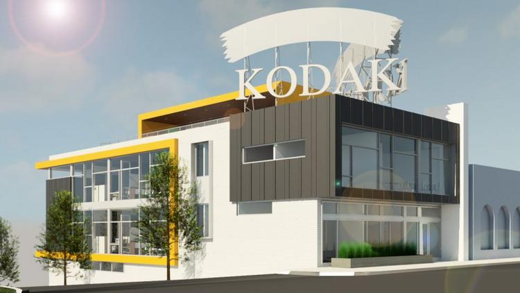 Renderings of the reimagined Kodak building on Ponce de Leon Avenue