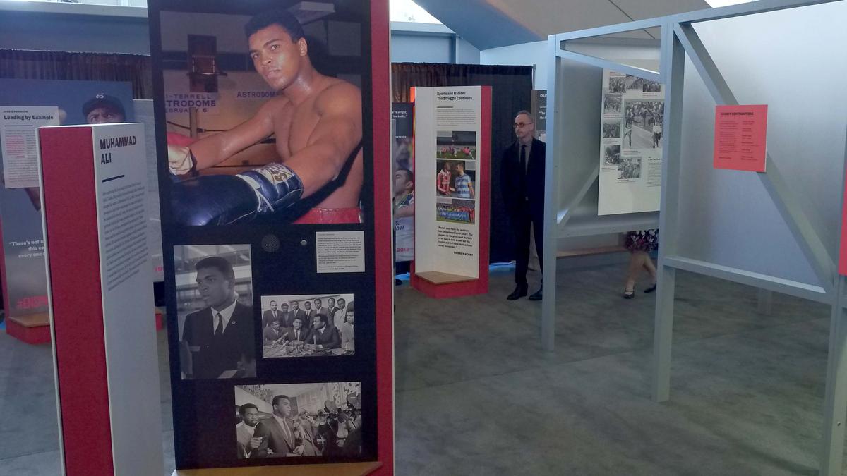 Hawks offer a peek at ‘Breaking Barriers: Sports for Change Exhibit