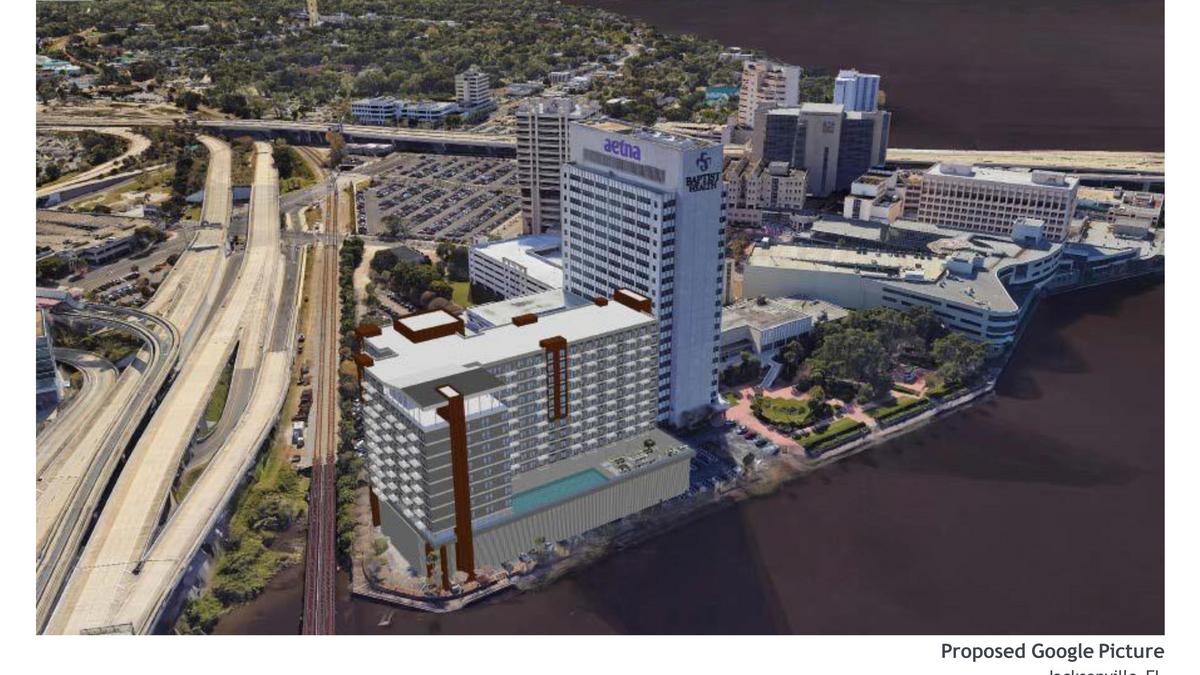 Residential tower proposed on South Bank next to Aetna Building