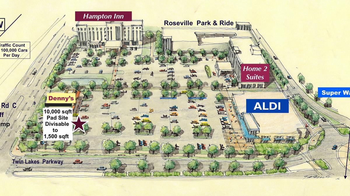 Aldi to anchor Roseville development Minneapolis / St. Paul Business