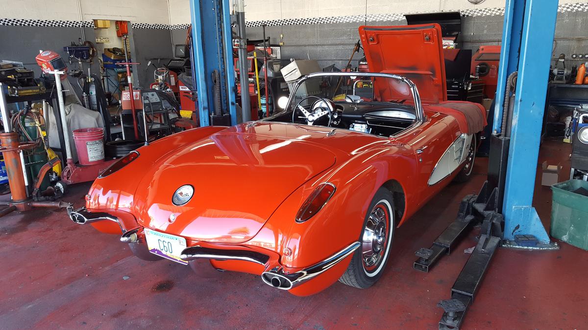 Scottsdale auto shop owner with focus on vintage cars, women customers