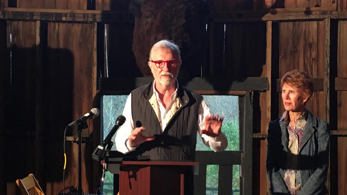 Hermitage Farm owners Steve Wilson and Laura Lee Brown plan restaurant