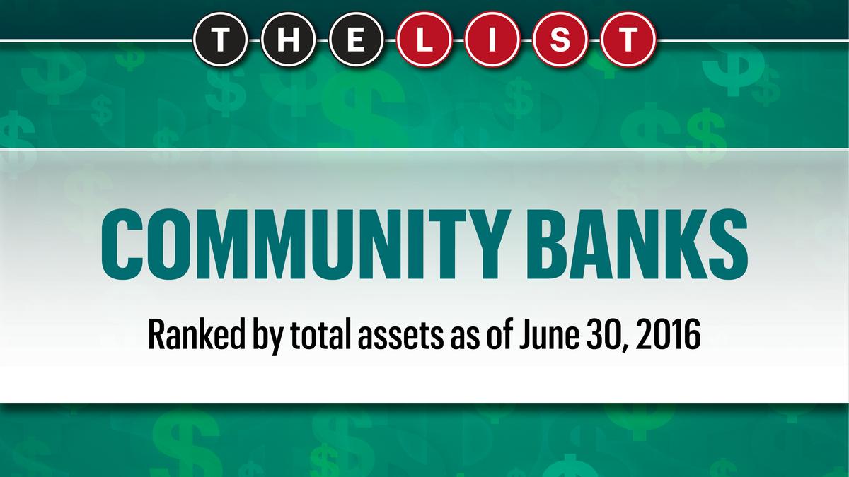 The List Community Banks South Florida Business Journal