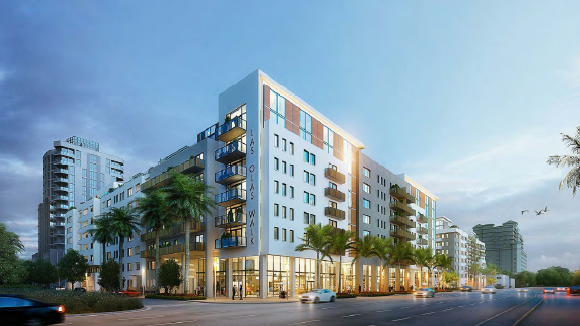 Las Olas Company and ZOM USA proposes Las Olas Walk apartments in