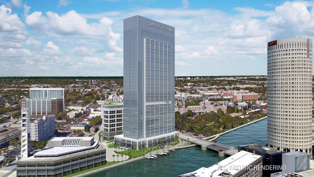Threebuilding, mixeduse development Lafayette Place proposed for downtown Tampa Tampa Bay