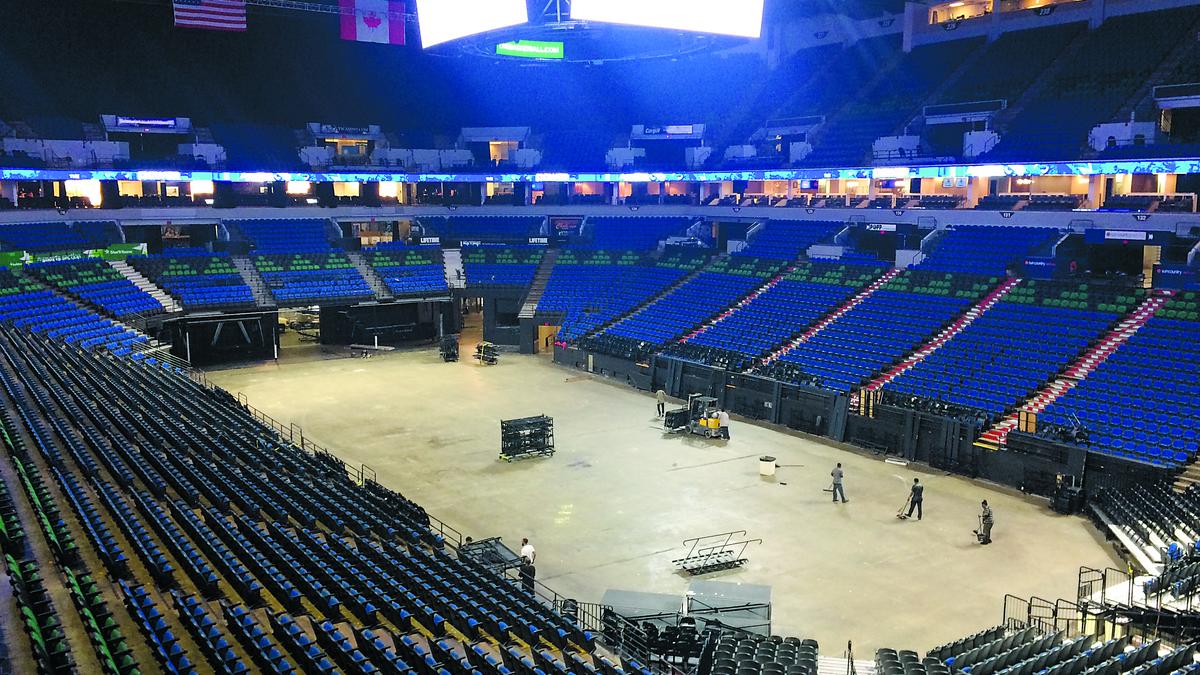 New-look Target Center almost ready for first Wolves game (gallery) -  Minneapolis / St. Paul Business Journal