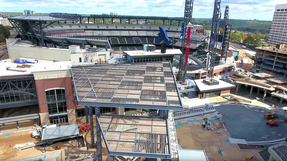 Exclusive Video Braves Release New Drone Footage Of Suntrust Park And