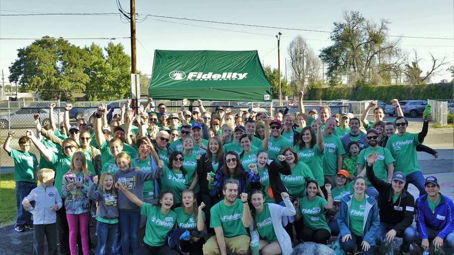 Good Works Fidelity Investments employees work with Denver nonprofits Denver Business Journal