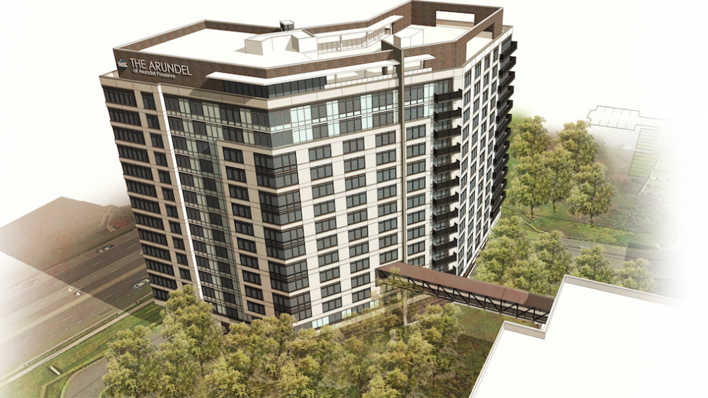 15story luxury apartment building at Arundel Preserve to open this