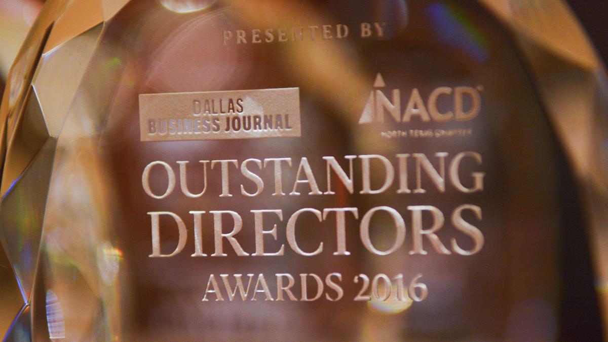 Photos from the 2016 Outstanding Directors Awards Dallas Business Journal