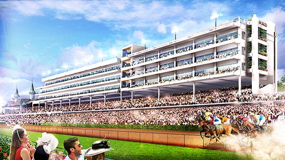 The planned Starting Gate Suites addition at Churchill Downs Racetrack is expected to cost $37 million.