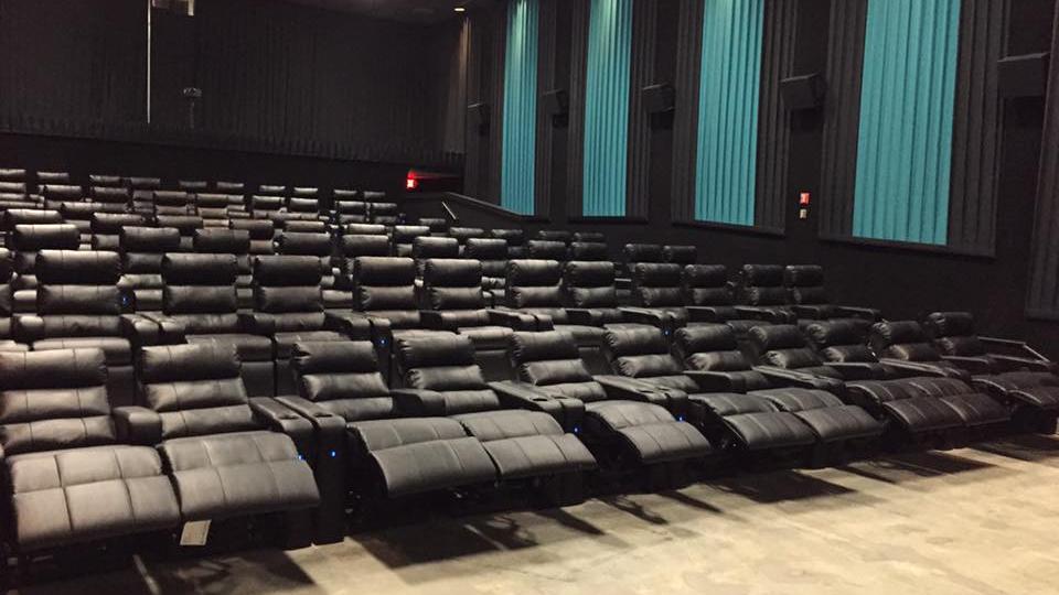 Recliners, not seats, in Regal's Walden Galleria cinemas Buffalo