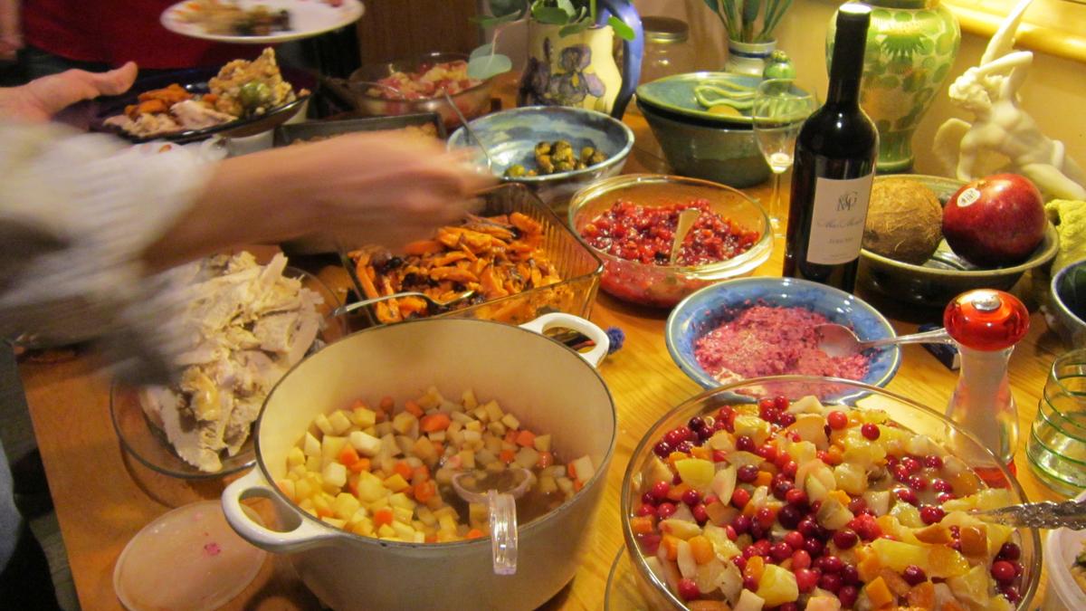 Thanksgiving potluck menu planner