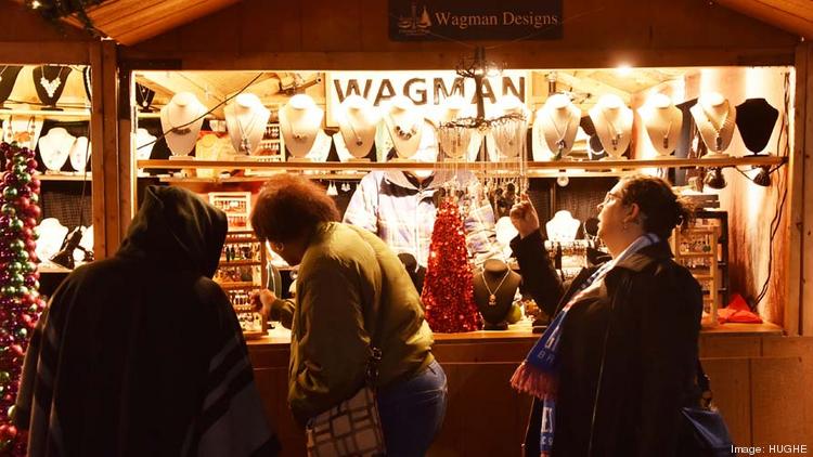 Christmas Village relocation not hurting attendance or vendor business