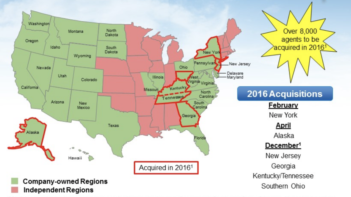 RE/MAX buying RE/MAX of two other independent regions for 50M