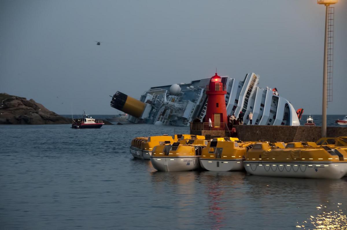 See The Costa Concordia Righted Time Lapse Video Jacksonville Business Journal 7585