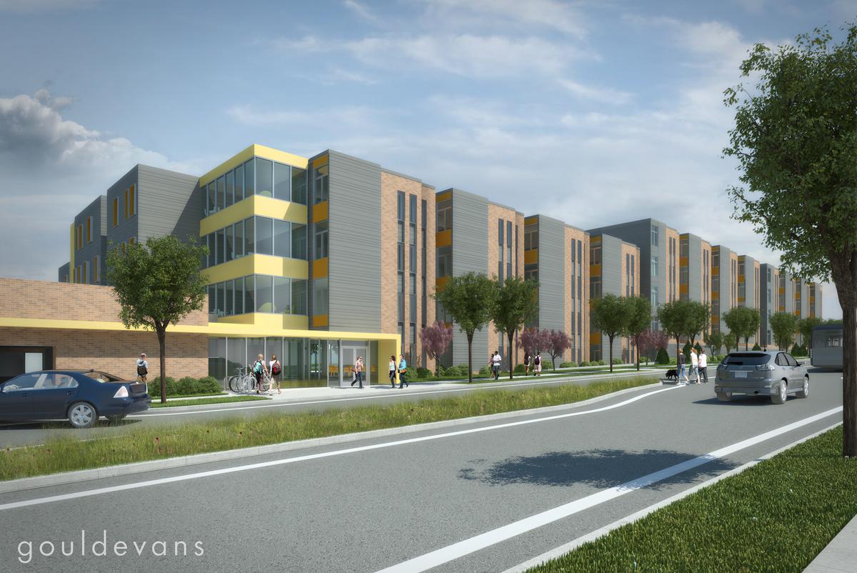 245-bed UMKC student housing project on Beacon Hill underway - Kansas