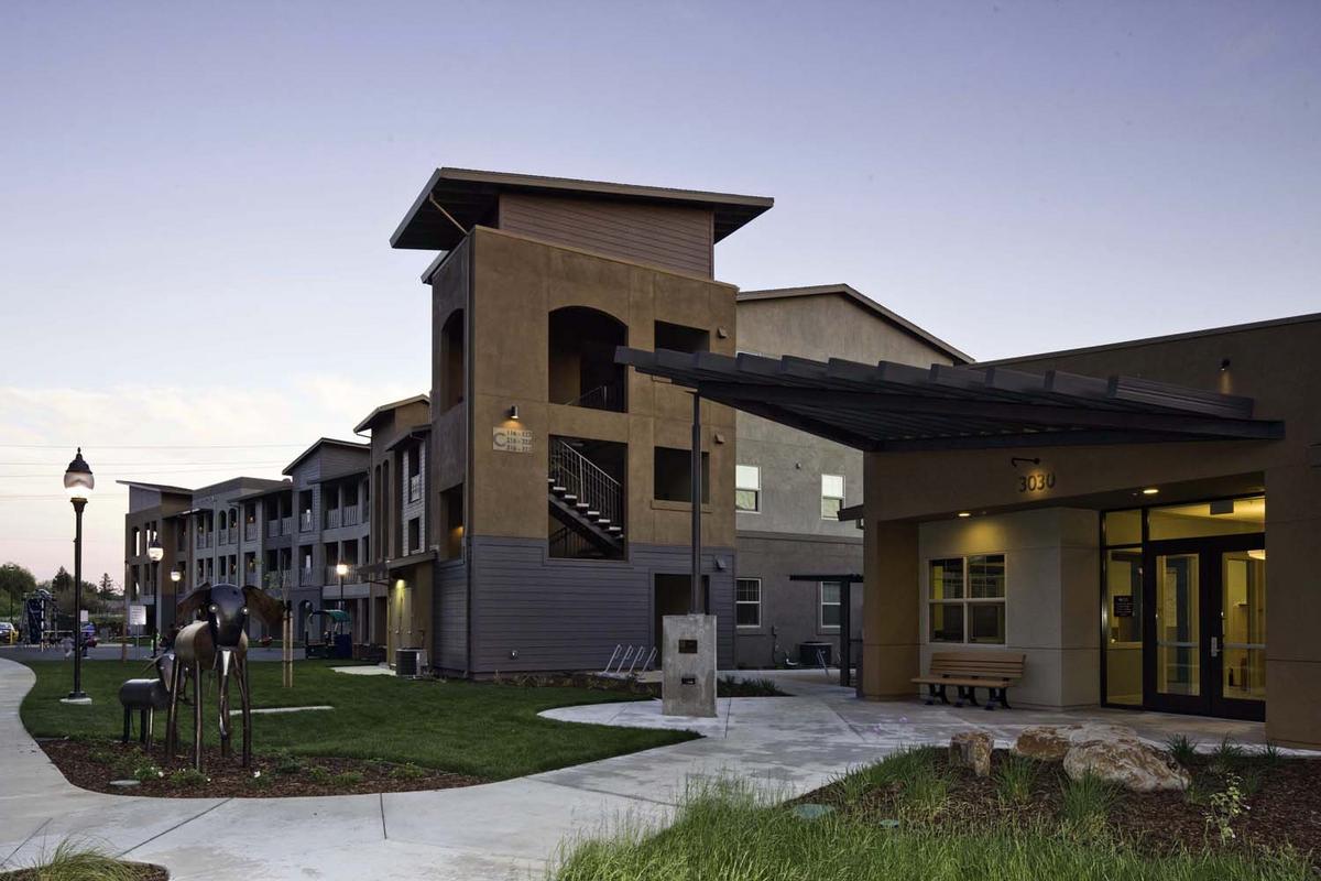 Finalist, affordable housing New Harmony Mutual Housing Community