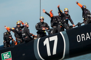 Team Oracle beat out New Zealand in a wild, come-from-behind win during America's Cup.